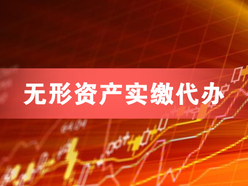 辛集无形资产实缴资本代办